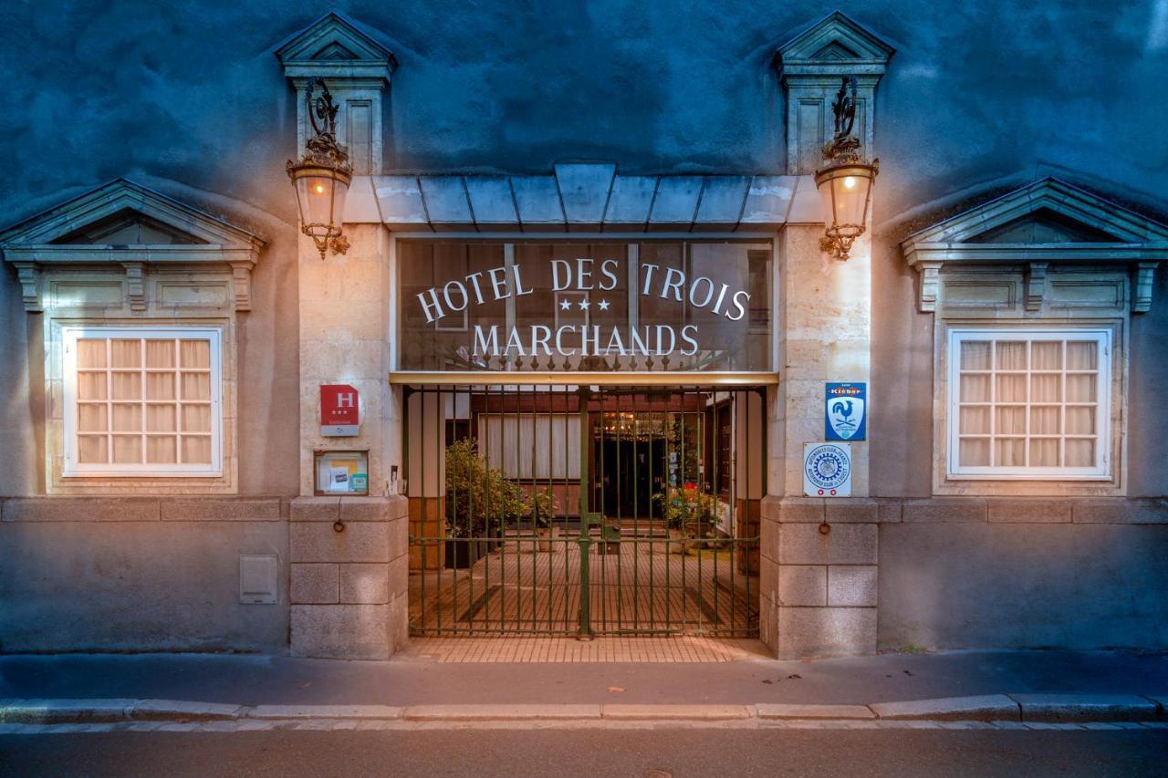Hotel Des 3 Marchands Nantes Exterior photo